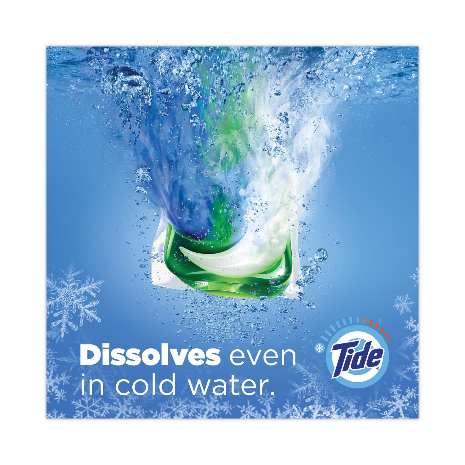 Tide Pods, Spring Meadow, 81 Pods/Tub, 4 Tubs/Carton