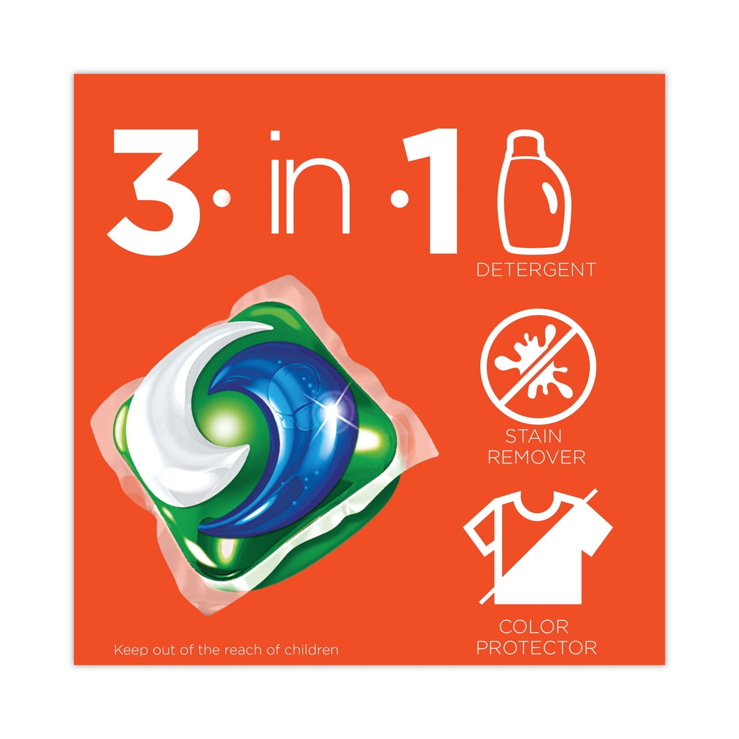 Tide Pods, Spring Meadow, 112 Pods/Tub, 4 Tubs/Carton