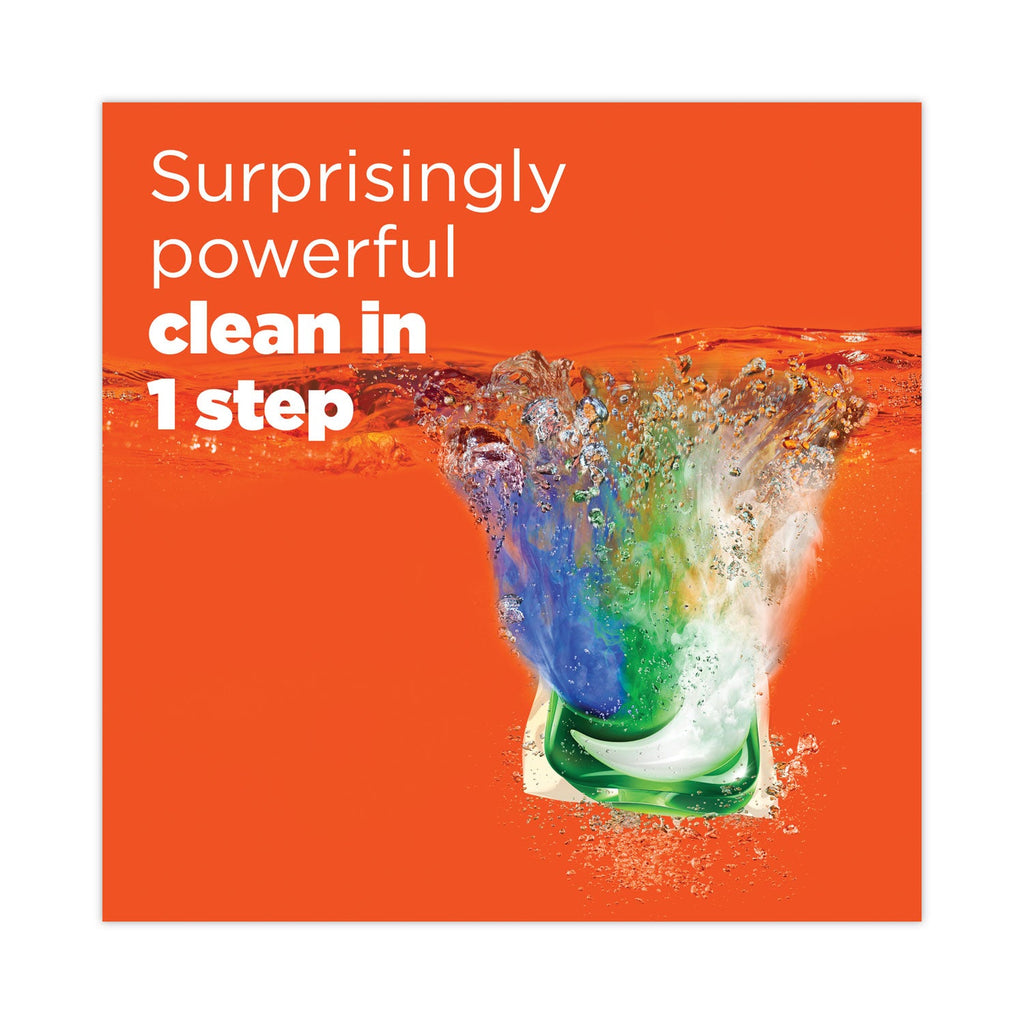 Tide Pods, Spring Meadow, 81 Pods/Tub, 4 Tubs/Carton