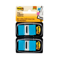 Post-it Standard Page Flags in Dispenser, Bright Blue, 100 Flags/Dispenser