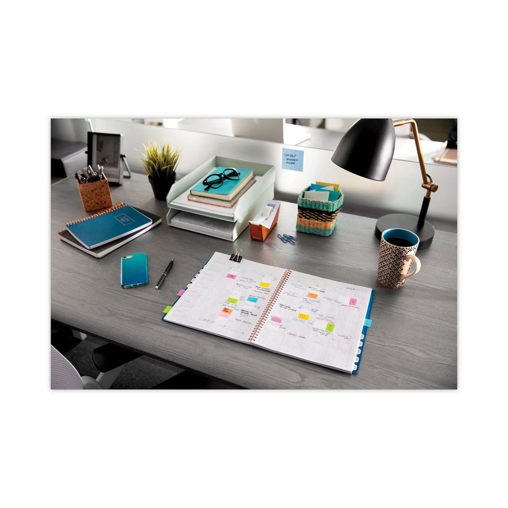 Post-it Page Flags in Portable Dispenser, Bright, 160 Flags/Dispenser