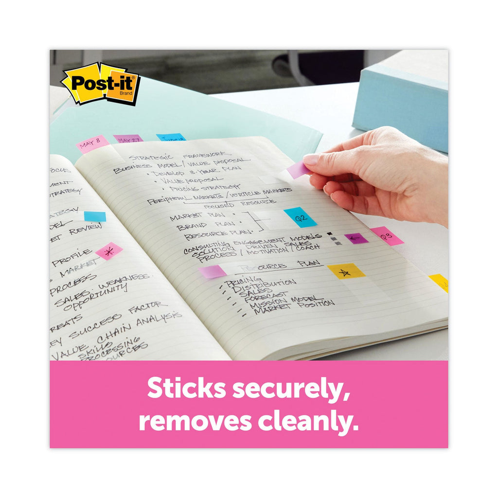 Post-it Arrow 0.5" Page Flags, Assorted Primary/Brights, 252/Pack