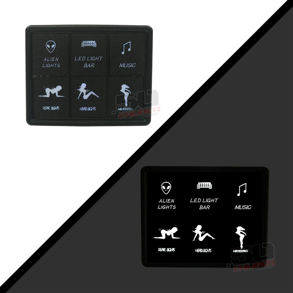 Slim Mount 6 Switch Touch Panel