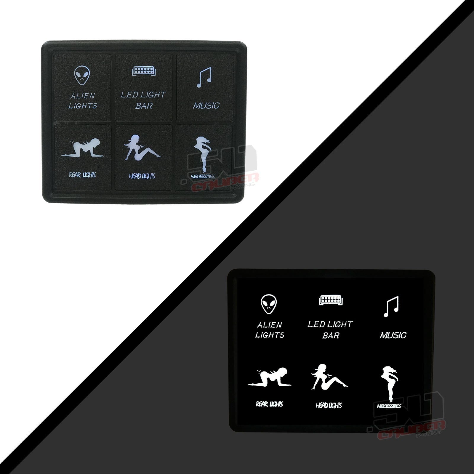 Slim Mount 6 Switch Touch Panel