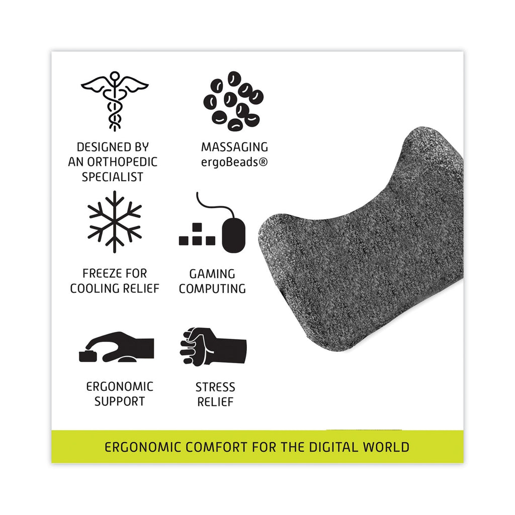 IMAK Mouse Wrist Cushion, 5.75 x 3.75, Gray