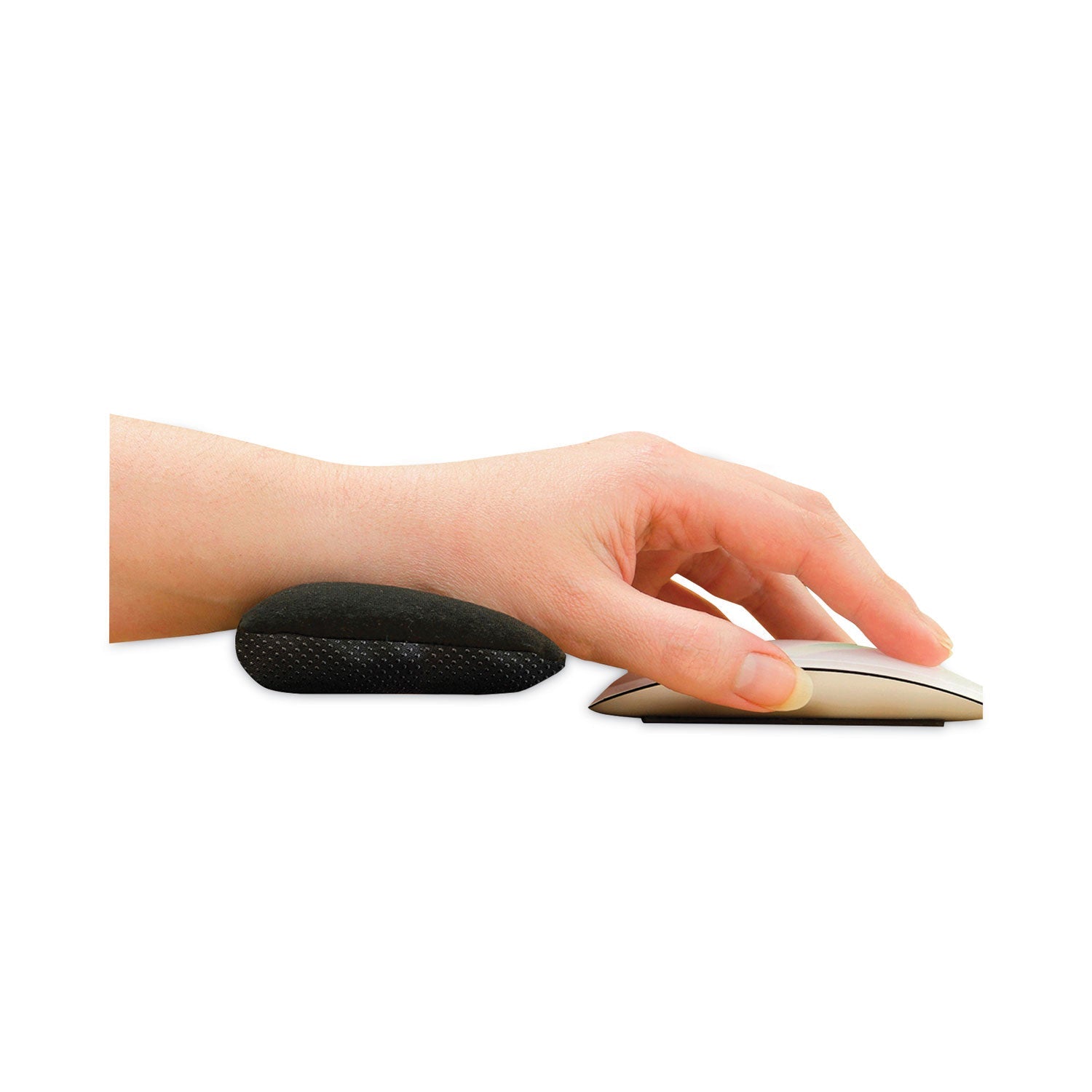 IMAK Le Petit Mouse Wrist Cushion, 4.25 x 2.5, Black