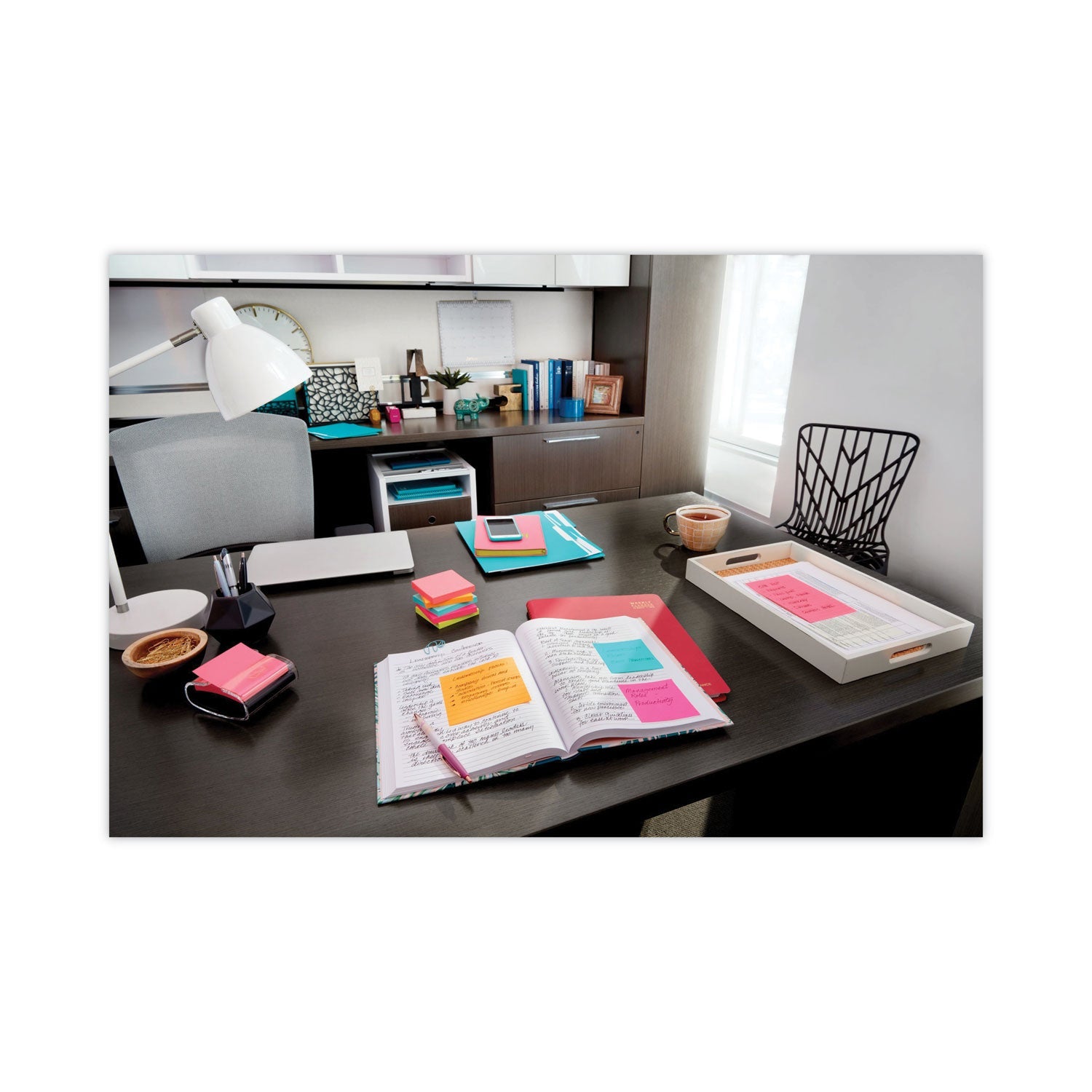 Post-it Original Pads in Poptimistic Colors, Value Pack, 3" x 3", 100 Sheets/Pad, 14 Pads/Pack