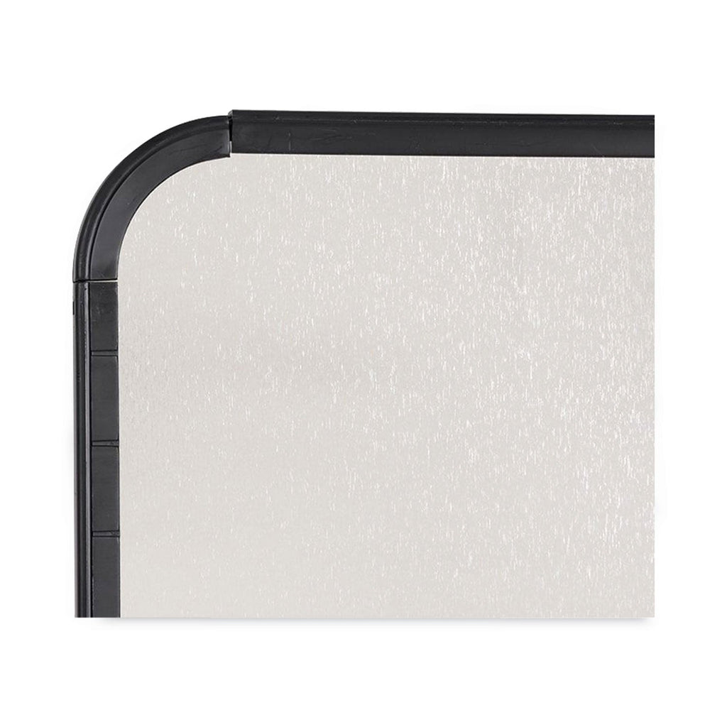 MasterVision Magnetic Dry Erase Board, 11 x 14, Black Plastic Frame