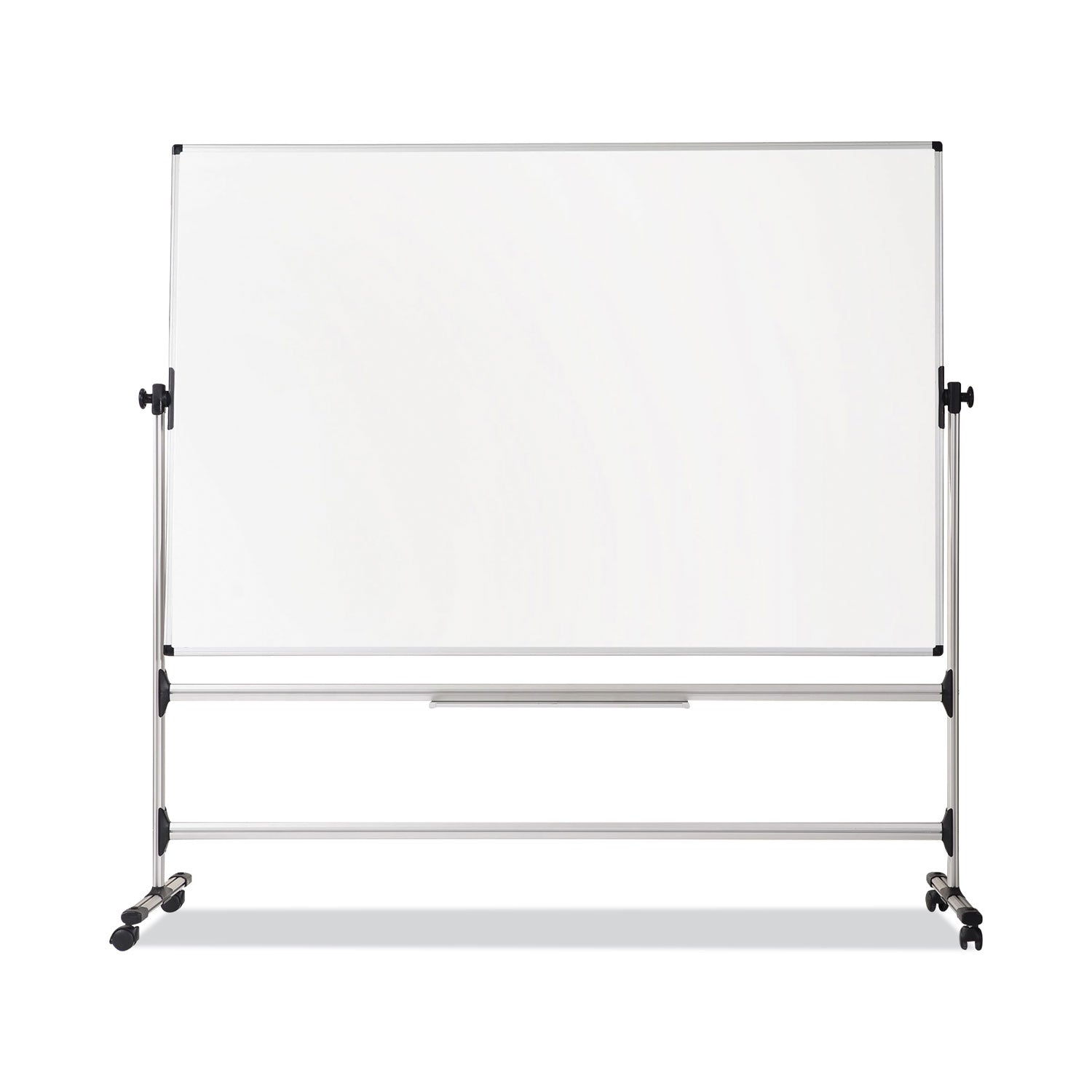 MasterVision Earth Silver Easy Clean Revolver Dry Erase Board,48x70, White, Steel Frame
