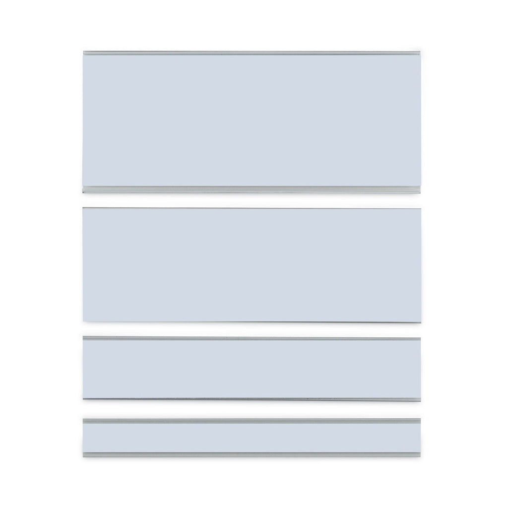 C-Line Clear Magnetic Label Holders, Side Load, 6 x 2, 10/Pack