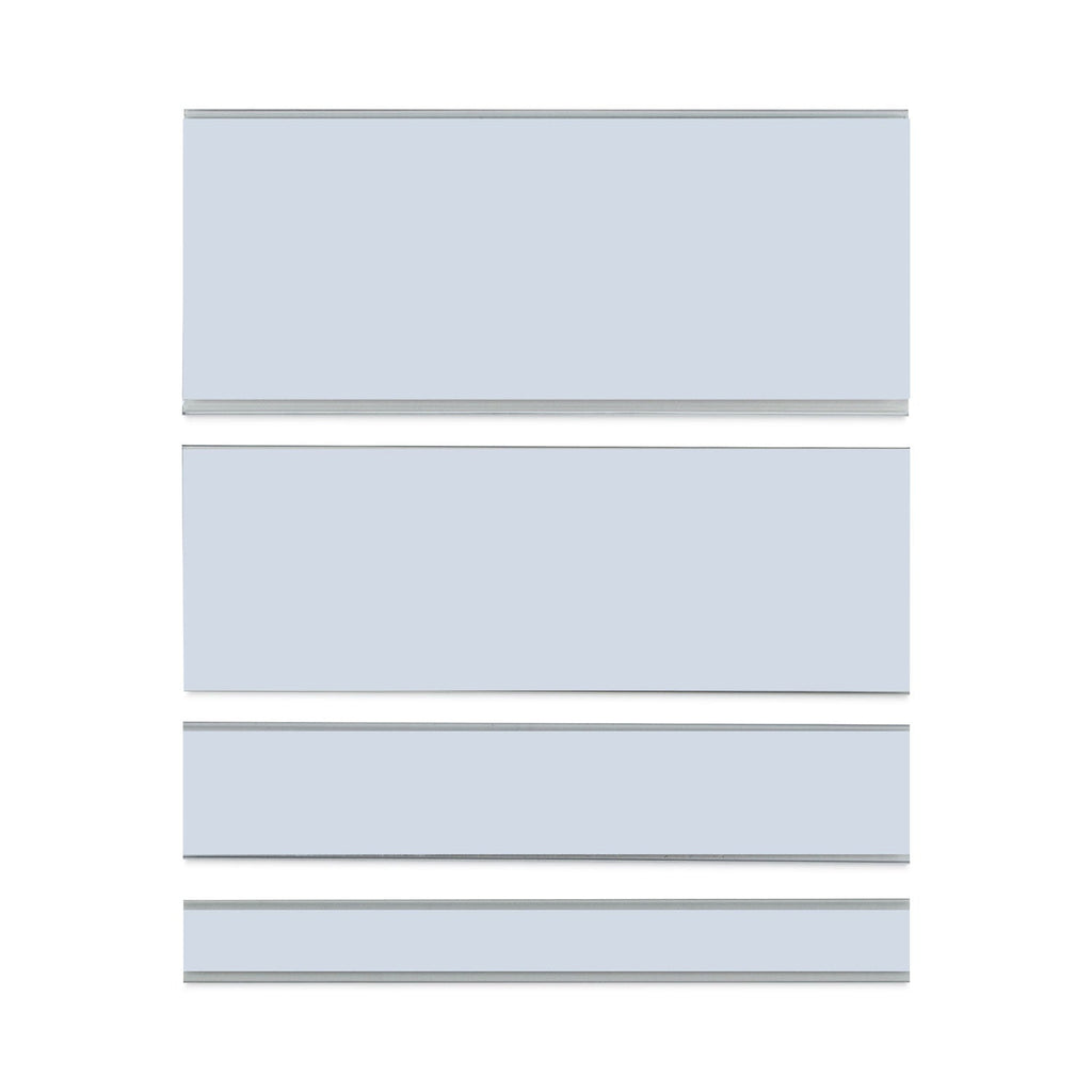 C-Line Clear Magnetic Label Holders, Side Load, 6 x 2.5, 10/Pack