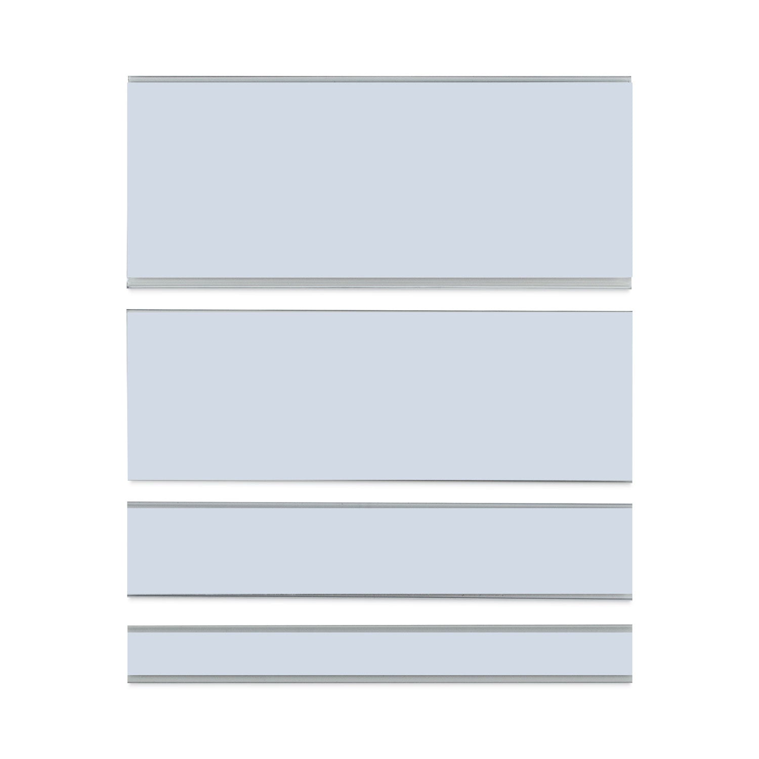 C-Line Clear Magnetic Label Holders, Side Load, 6 x 2.5, 10/Pack