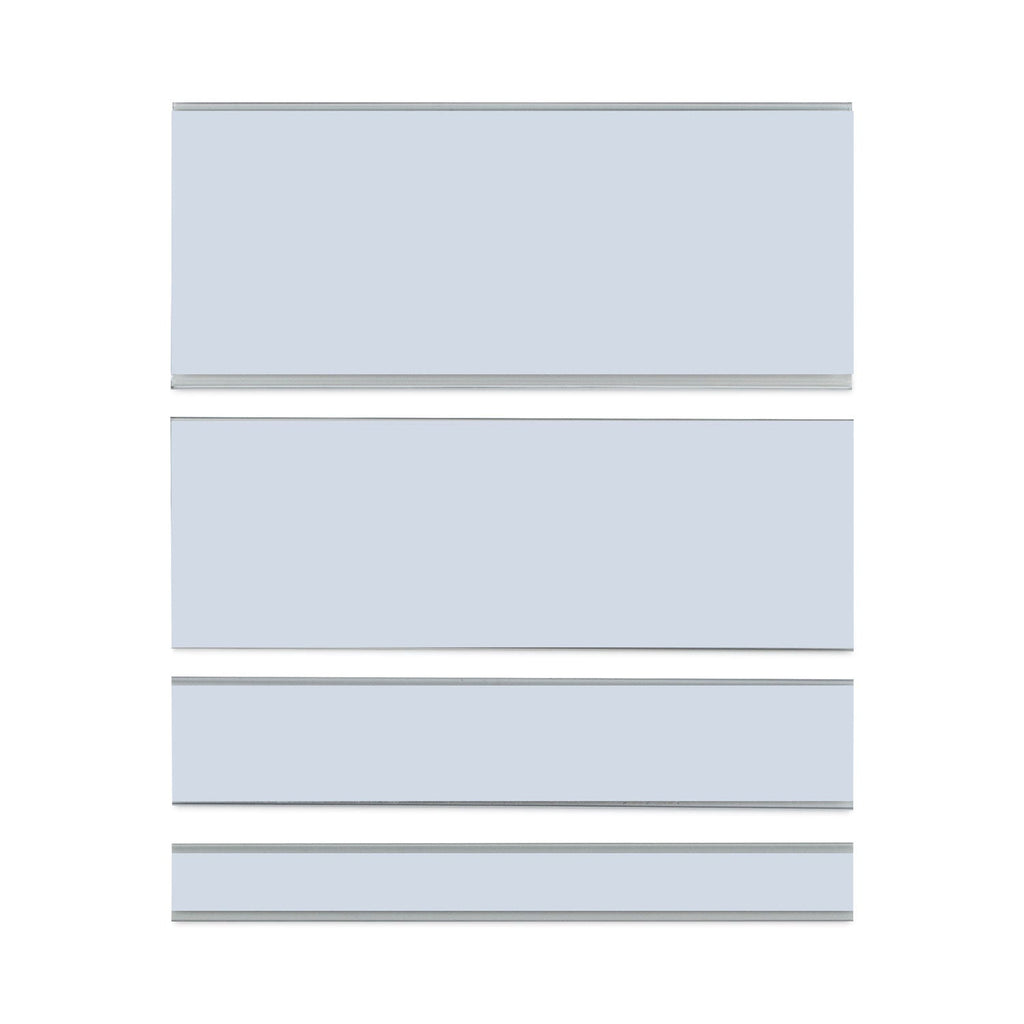 C-Line Clear Magnetic Label Holders, Side Load, 6 x 1, 10/Pack