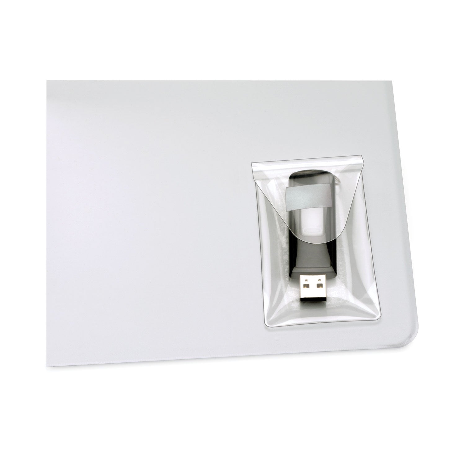Cardinal HOLD IT USB Pockets, 2 x 3.44, Clear