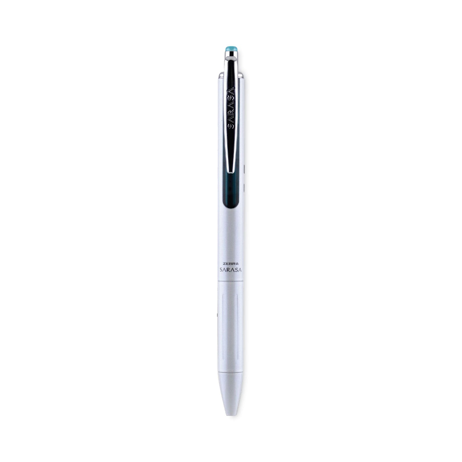 Zebra Sarasa Grand Gel Pen, Retractable, Medium 0.7 mm, Black Ink, White Barrel
