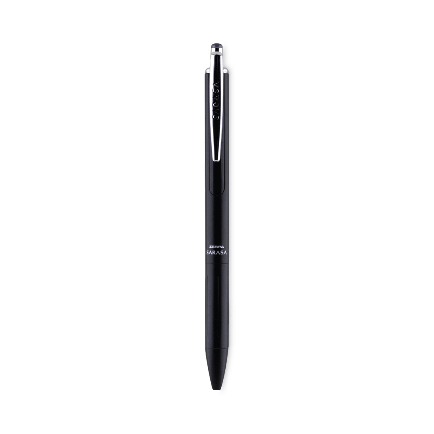 Zebra Sarasa Grand Gel Pen, Retractable, Medium 0.7 mm, Black Ink, Black Barrel