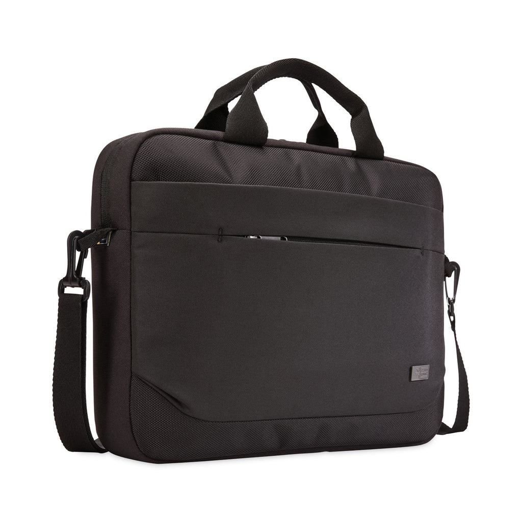 Case Logic Advantage Laptop Attache, Fits Devices Up to 11.6", Polyester, 11.8 x 2.2 x 10.2, Black
