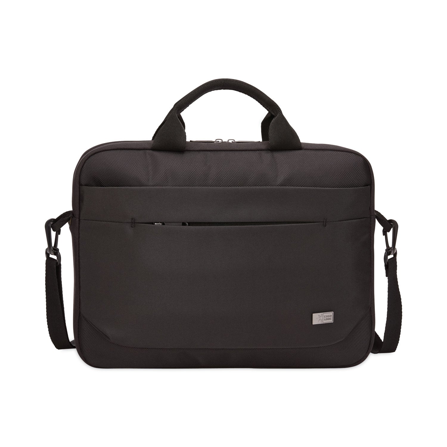 Case Logic Advantage Laptop Attache, Fits Devices Up to 11.6", Polyester, 11.8 x 2.2 x 10.2, Black