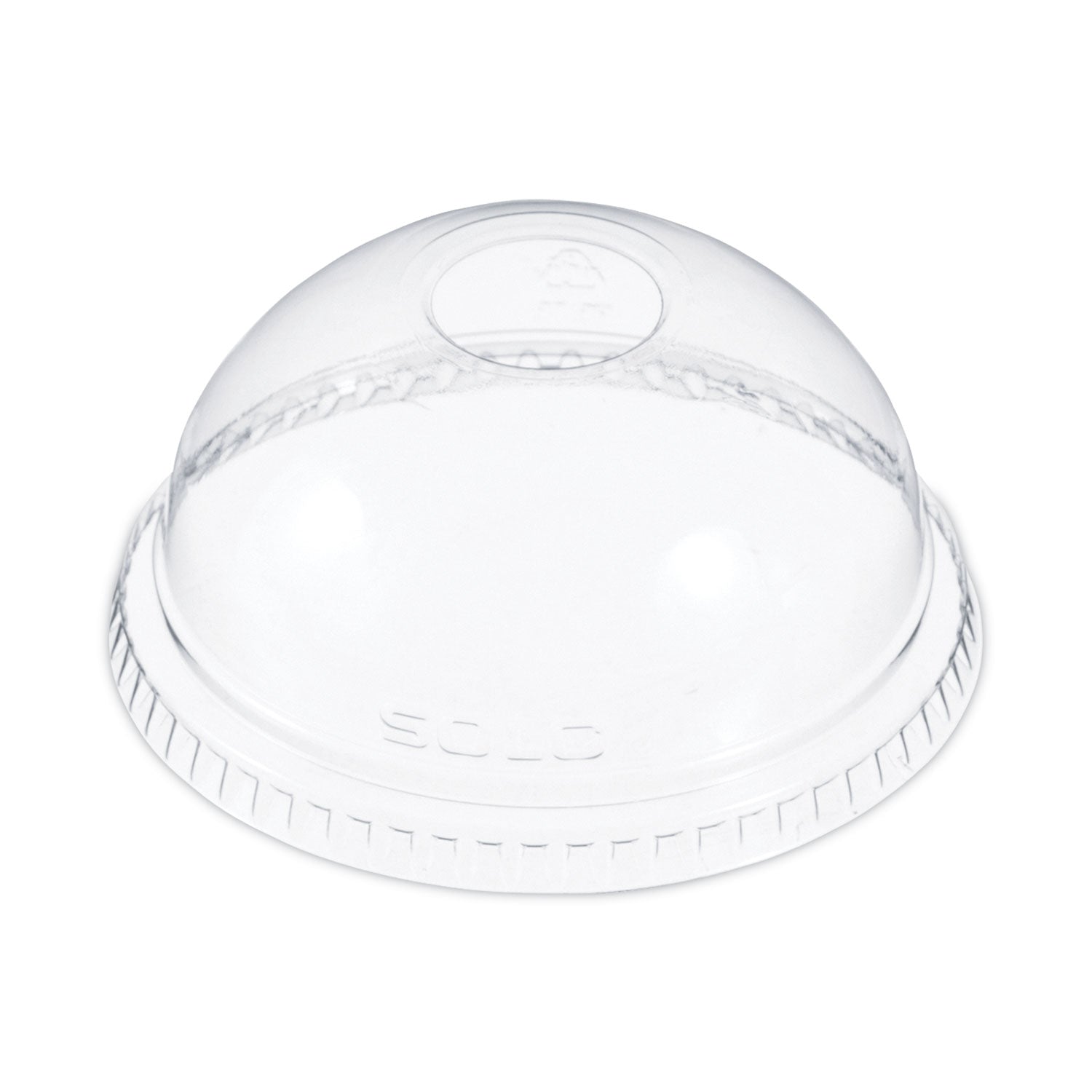 Dart Dome-Top Cold Cup Lids, Fits 16 oz, Clear, 1,000/Carton