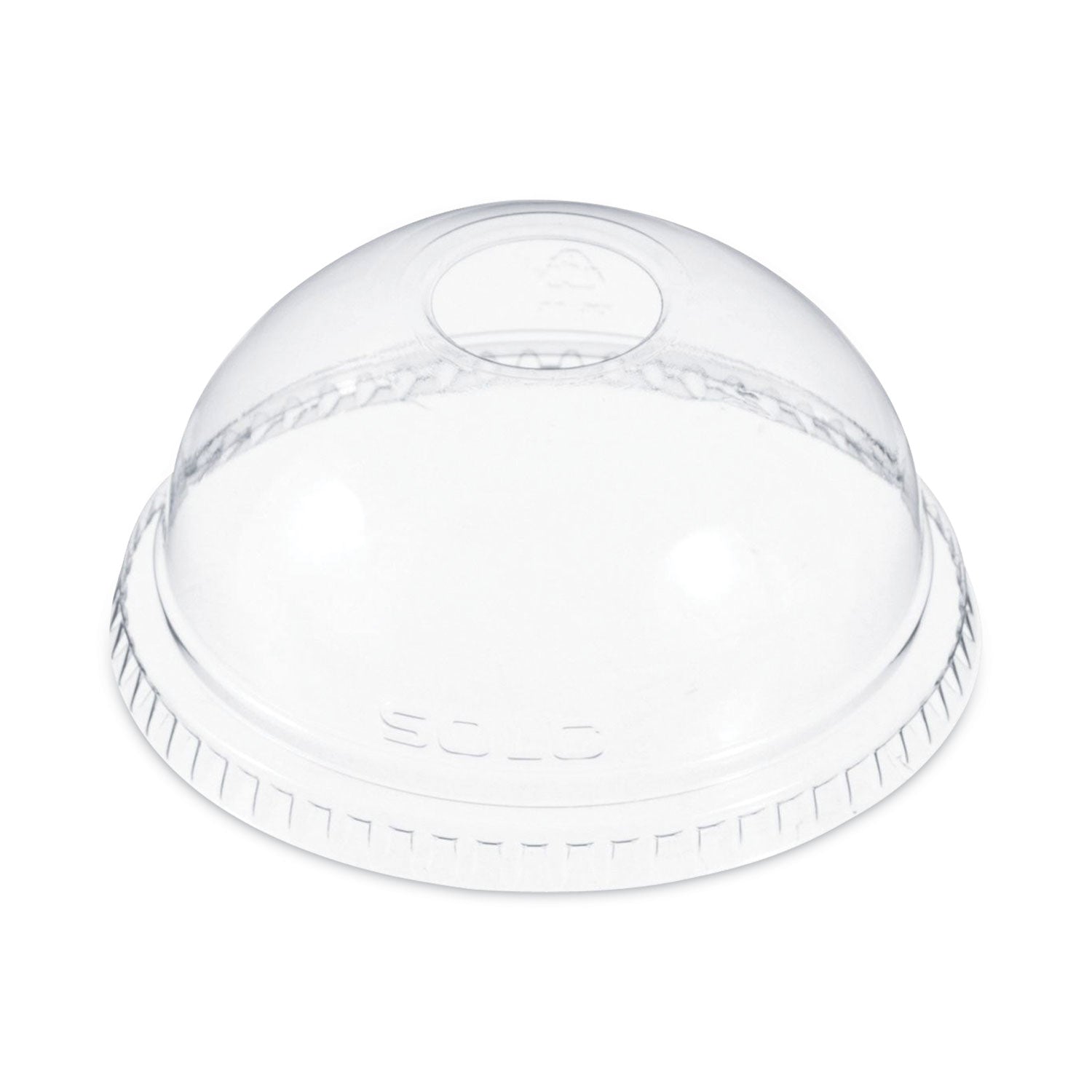 Dart Dome-Top Cold Cup Lids, Fits 16 oz, Clear, 1,000/Carton
