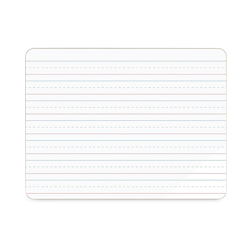 U Brands Double-Sided Dry Erase Lap Board, 12 x 9, White Surface, 24/Pack