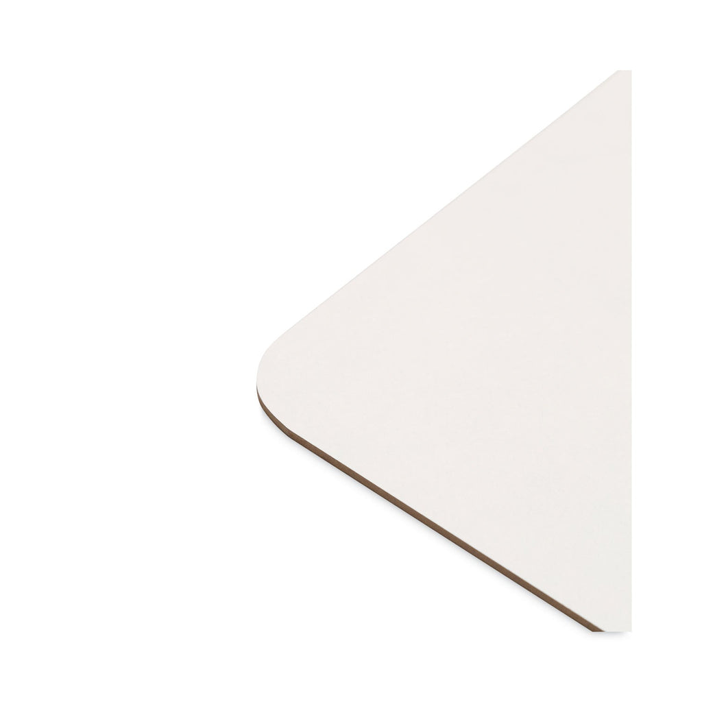 U Brands Single-Sided Dry Erase Lap Board, 12 x 9, White Surface, 6/Pack