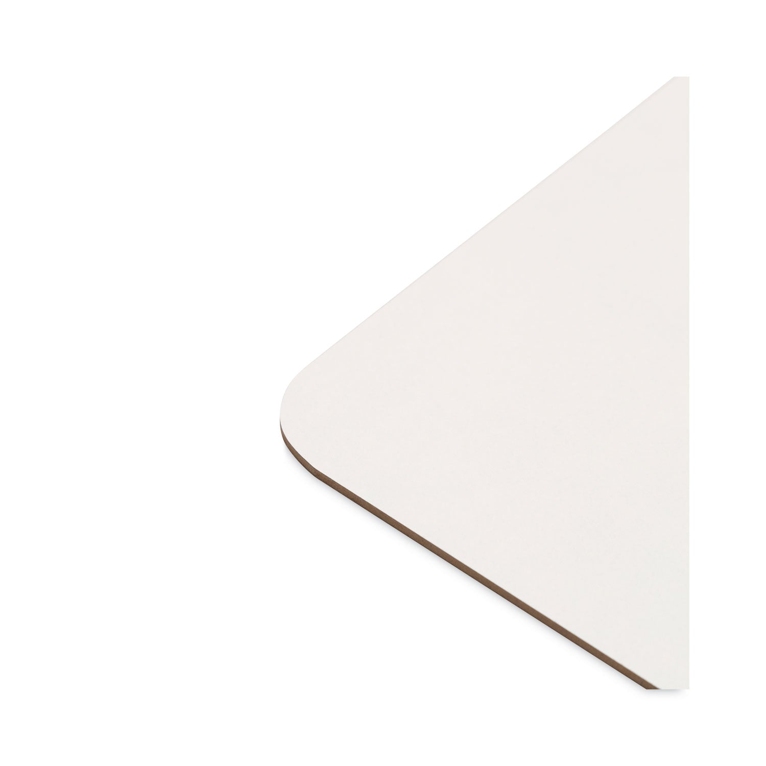 U Brands Single-Sided Dry Erase Lap Board, 12 x 9, White Surface, 6/Pack
