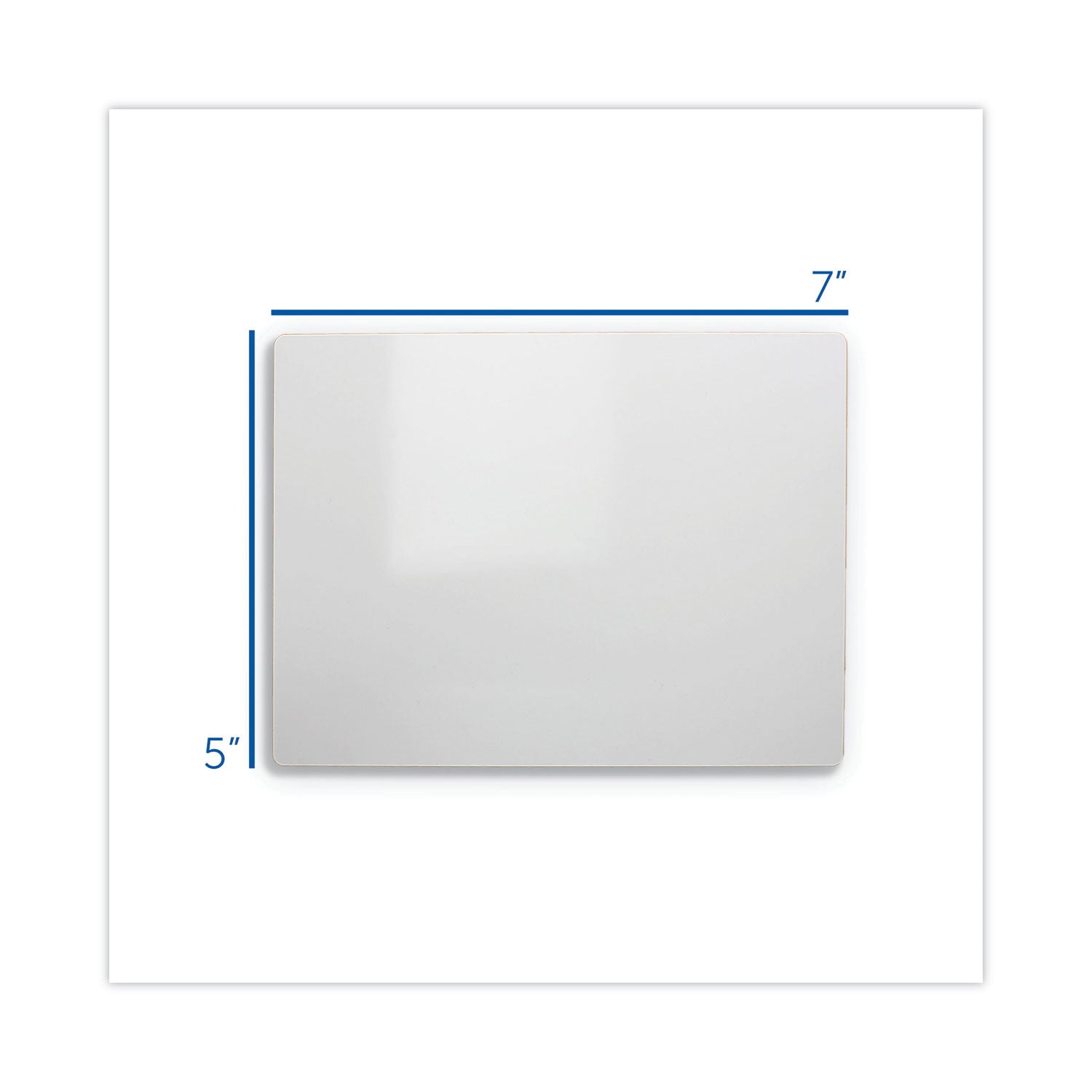 Flipside Dry Erase Board, 9 x 7, White, 12/Pack