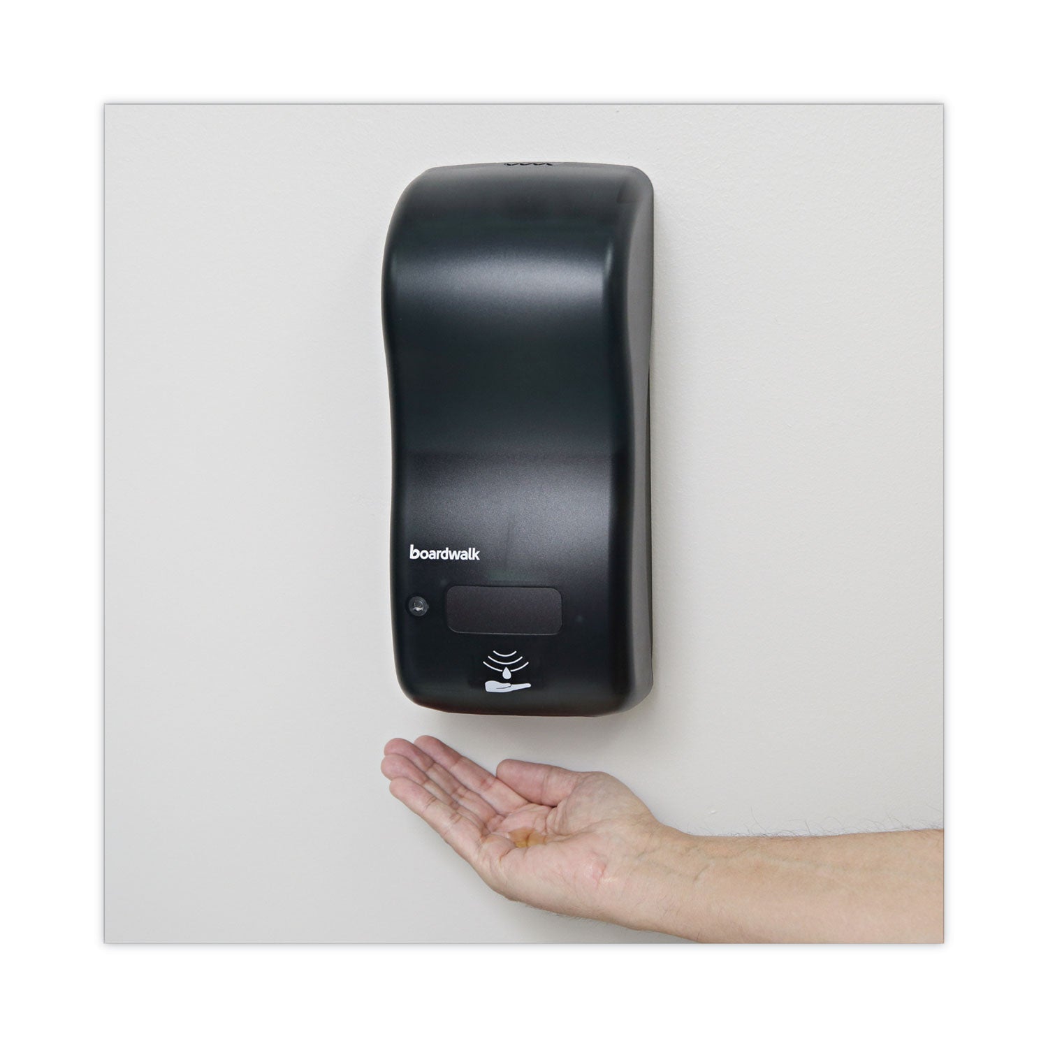Boardwalk Bulk Fill Soap Dispenser, 900 mL, 5.5 x 4 x 12, Black
