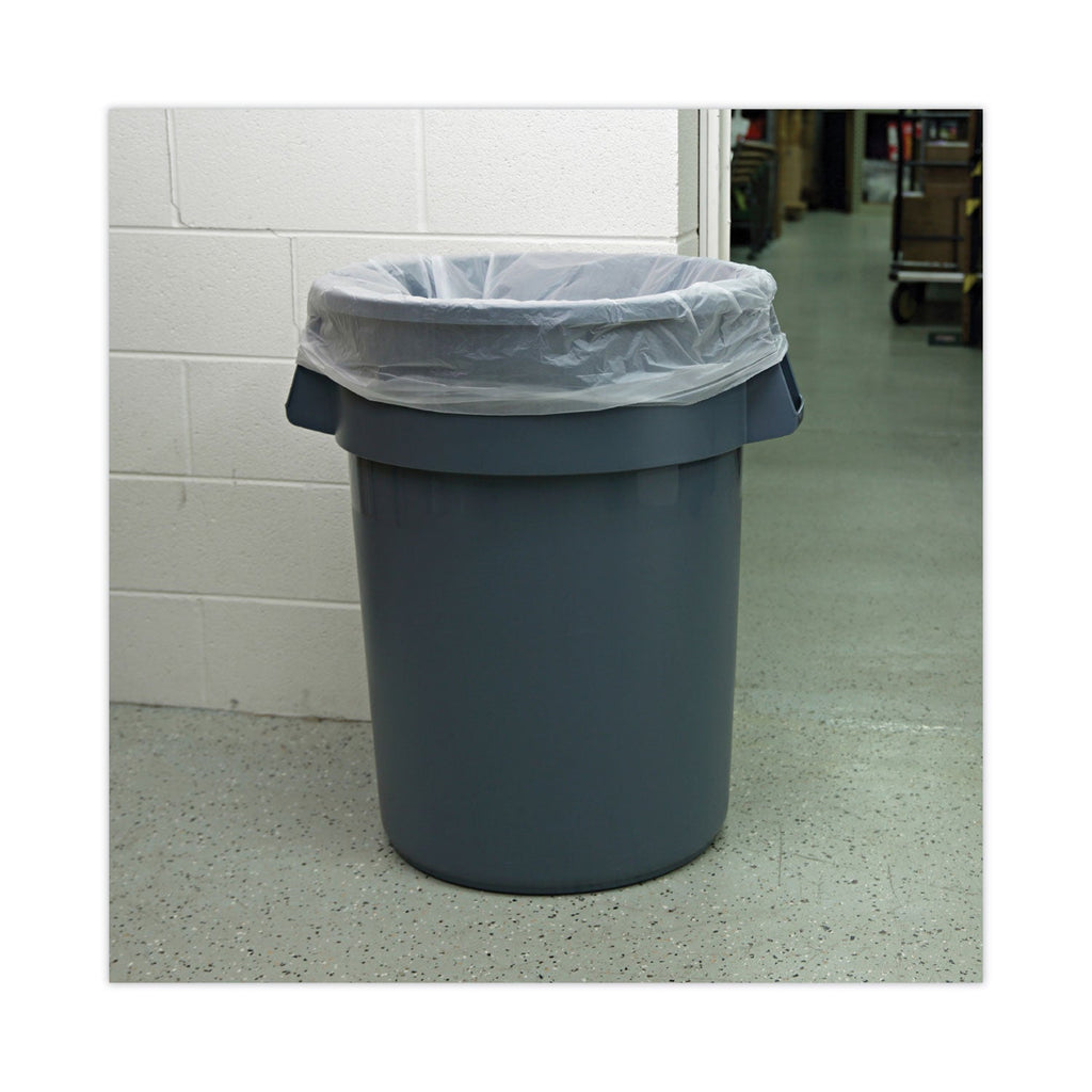 Boardwalk High-Density Can Liners, 45 gal, 11 microns, 40" x 46", Natural, 250/Carton