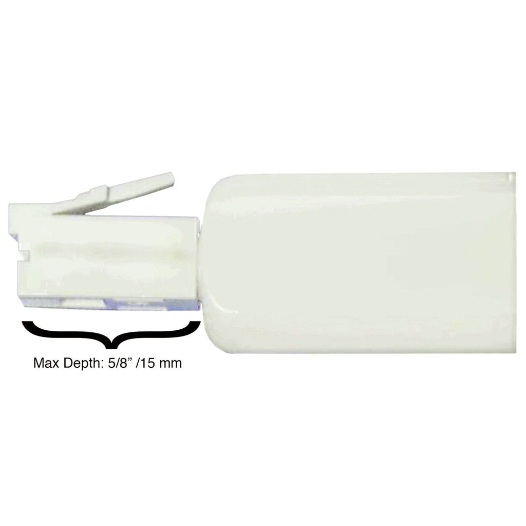 Softalk Rotating 360 Telephone Cord Detangler, White
