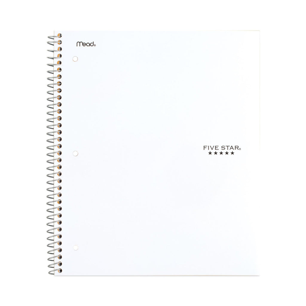 Five Star Wirebound Notebook, 3 Subject, Medium/College Rule, Randomly Assorted Covers, 11 x 8.5, 150 Sheets