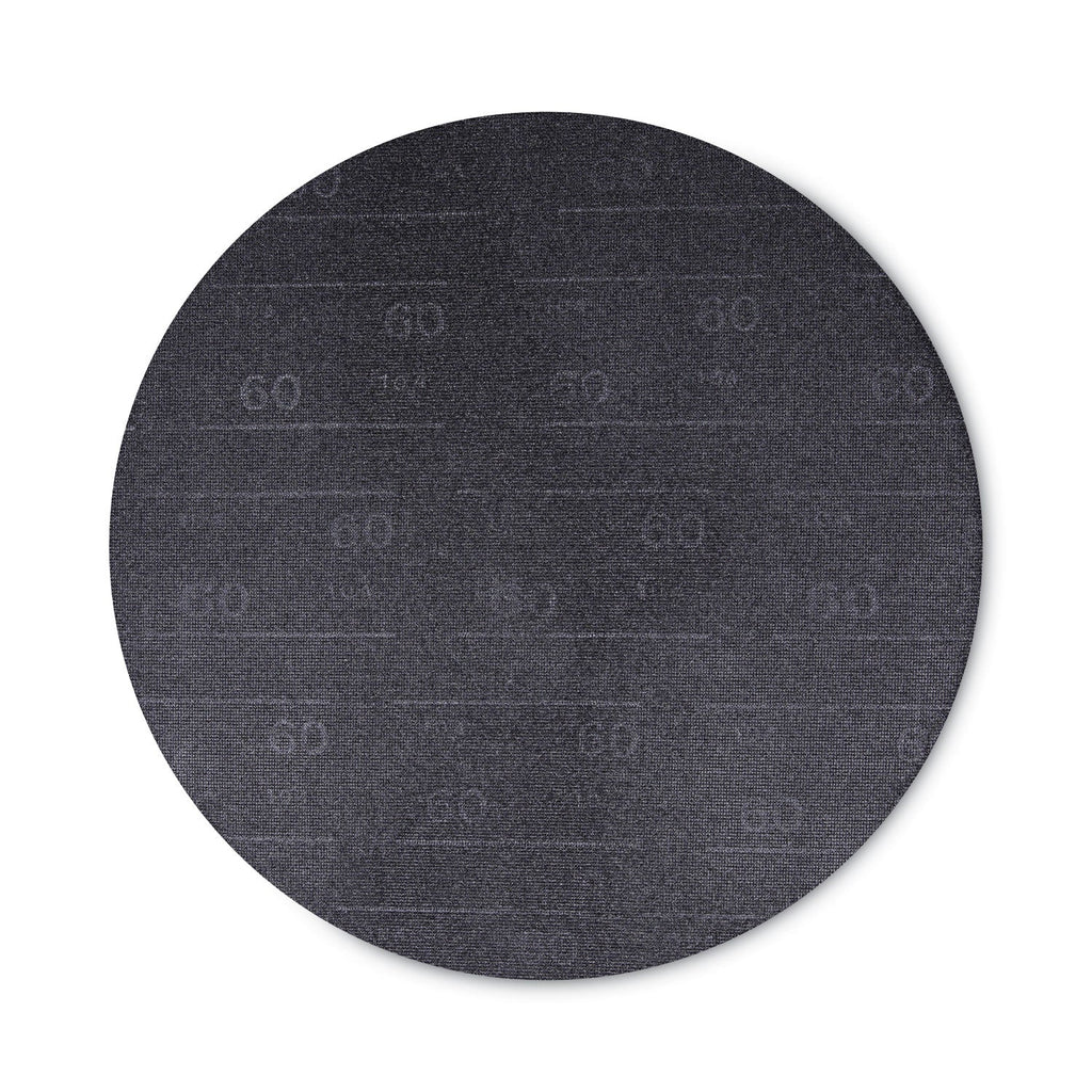 Boardwalk Sanding Screens, 20" Diameter, 60 Grit, Black, 10/Carton