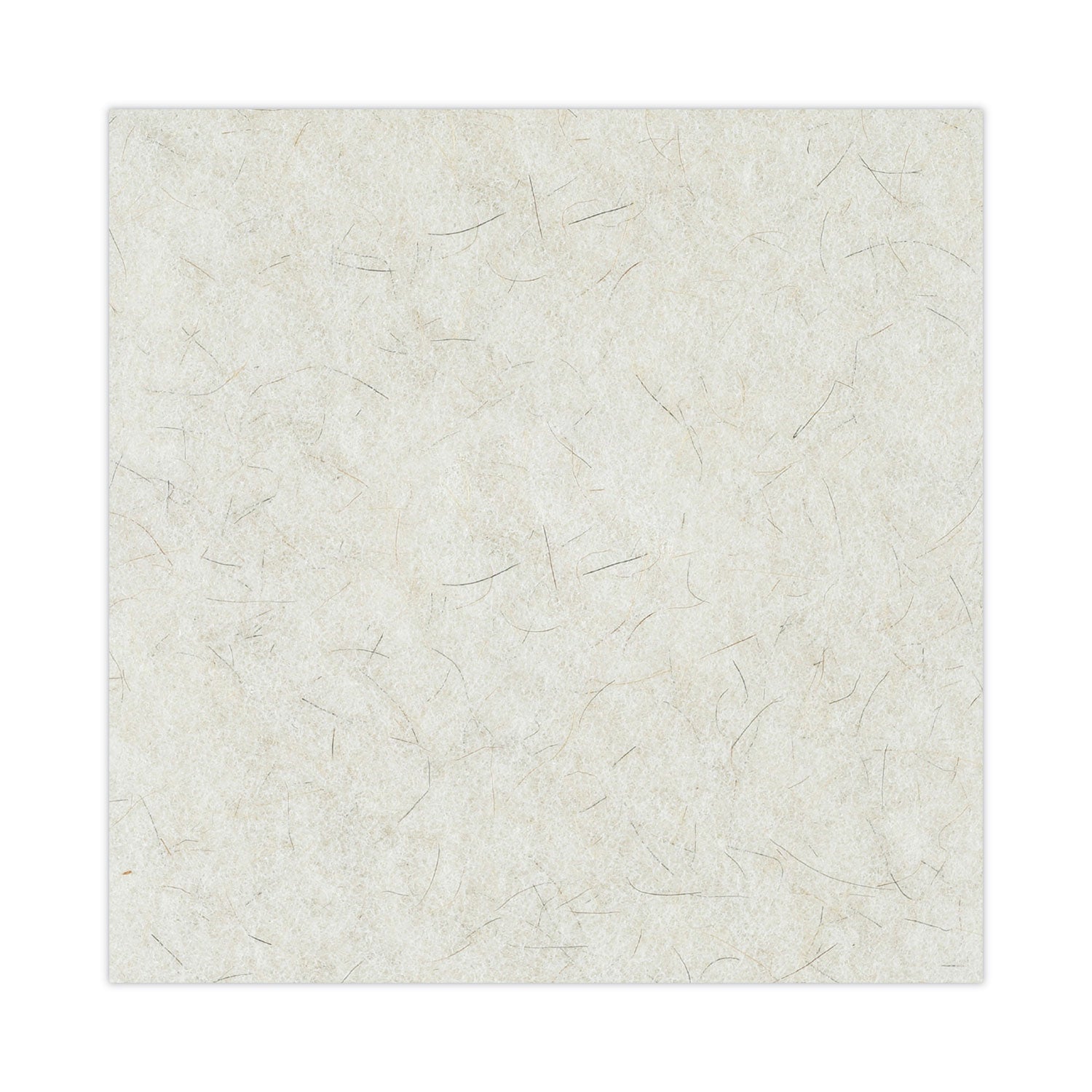 Boardwalk Natural Burnishing Floor Pads, 20" Diameter, White, 5/Carton