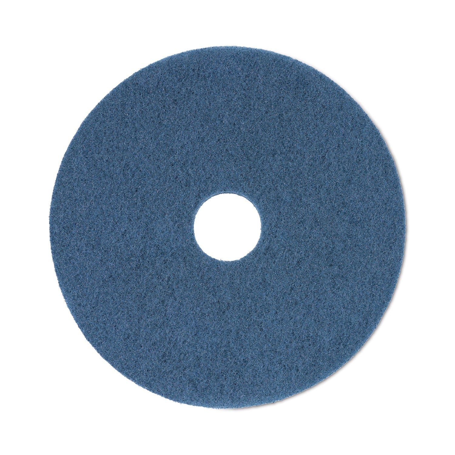 Boardwalk Scrubbing Floor Pads, 20" Diameter, Blue, 5/Carton