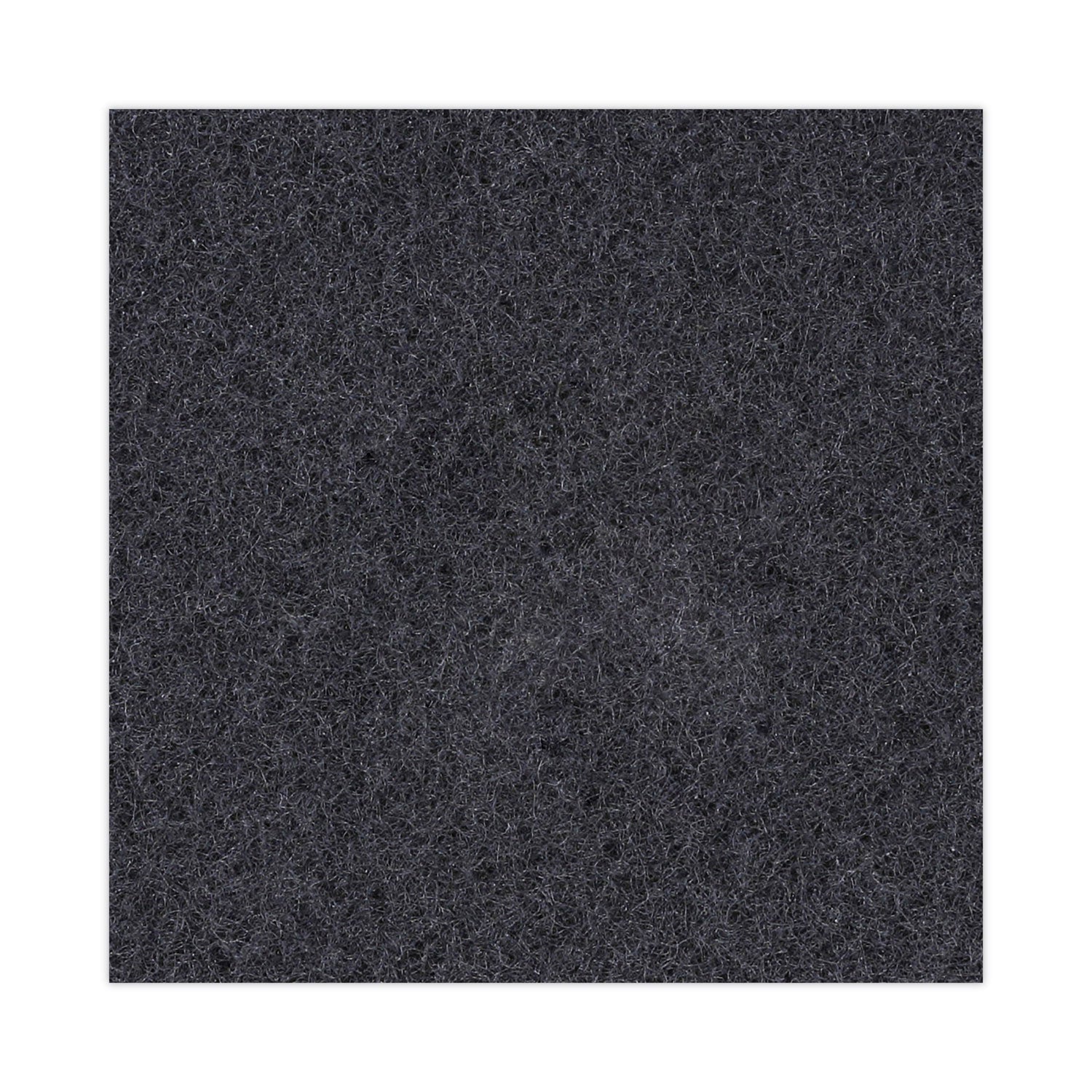 Boardwalk Stripping Floor Pads, 13" Diameter, Black, 5/Carton