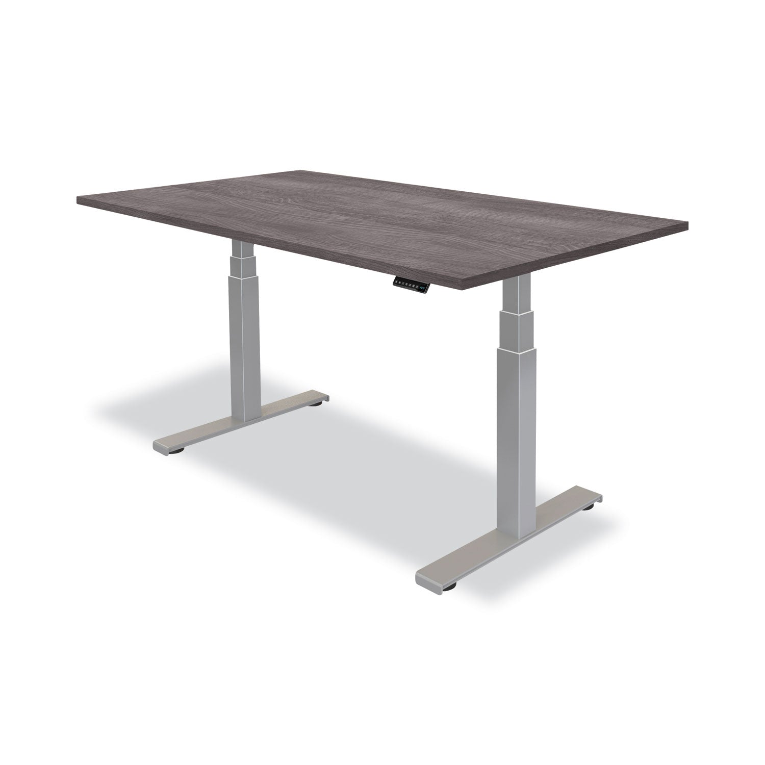 Fellowes Levado Laminate Table Top, 60" x 30" x , Gray Ash