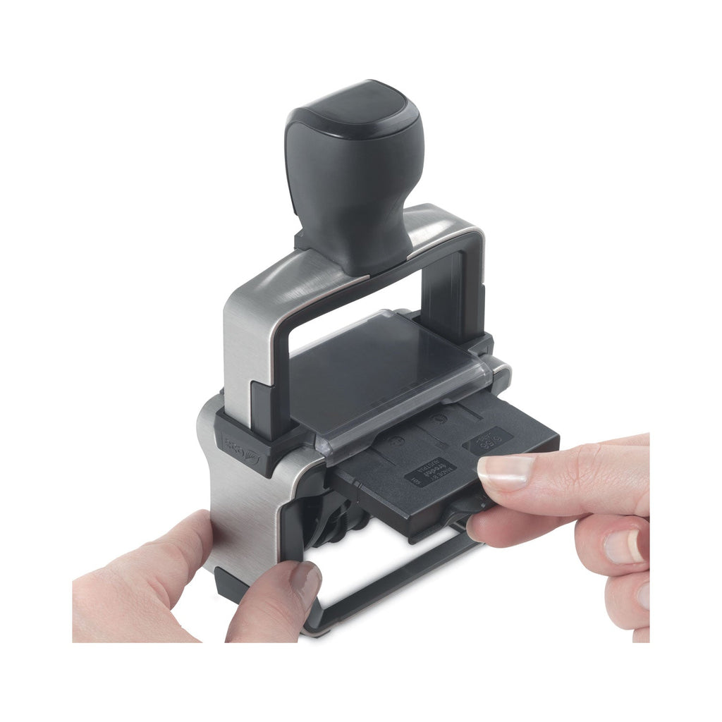 Trodat Professional Self-Inking Numberer, Eight Bands/Digits, Type Size: 2, Black
