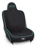 Premier High Back Suspension Seat; Black Vinyl