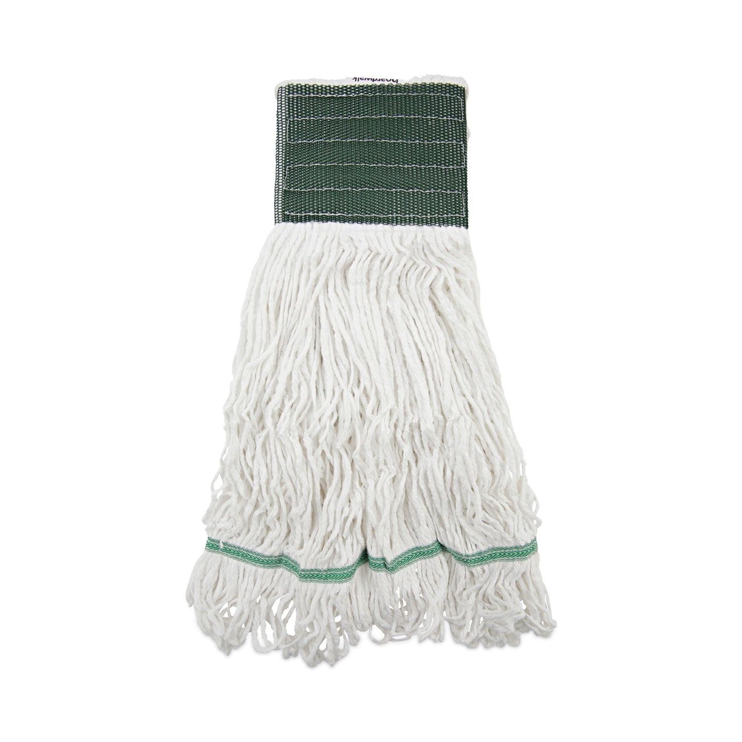 Boardwalk Loop End Rayon Mop Head, Rayon, Medium, 14 oz, White, Dozen