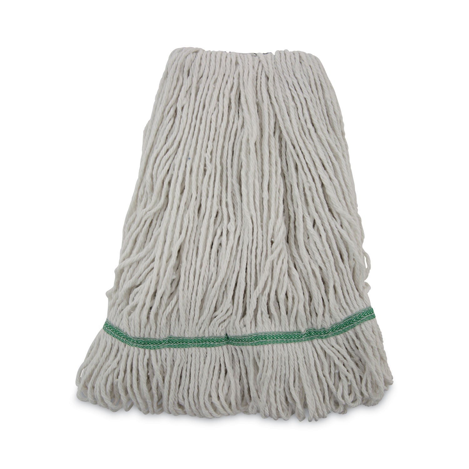 Boardwalk Mop Head, Premium Standard Head, Cotton/Rayon Fiber, Medium, White