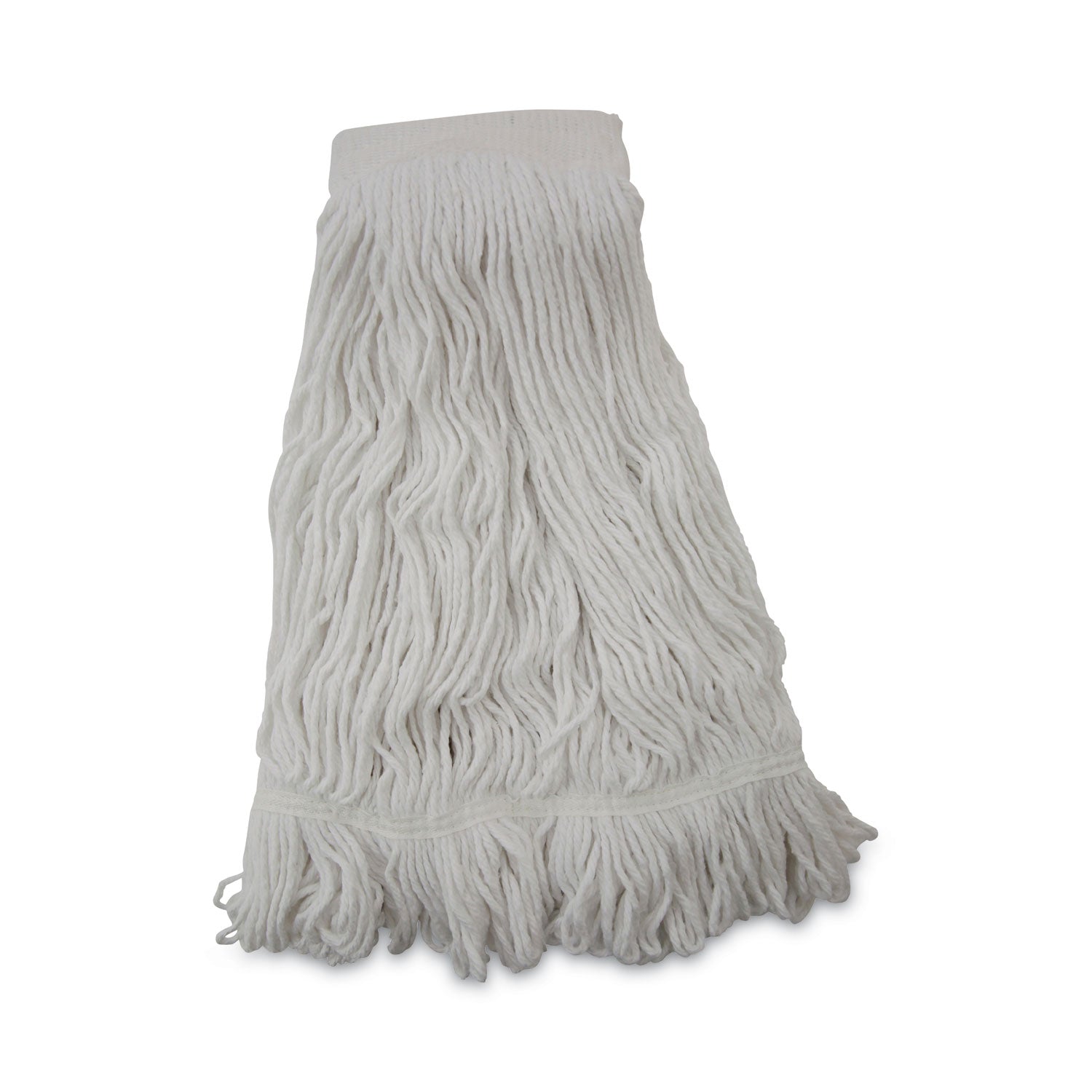 Boardwalk Mop Head, Pro Loop Web/Tailband, Premium Saddleback Head, Ryn, 24-oz., WH, 12/CT