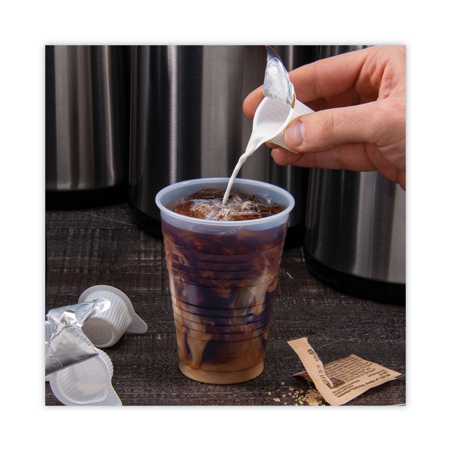 Dart High-Impact Polystyrene Cold Cups, 10 oz, Translucent, 100 Cups/Sleeve, 25 Sleeves/Carton