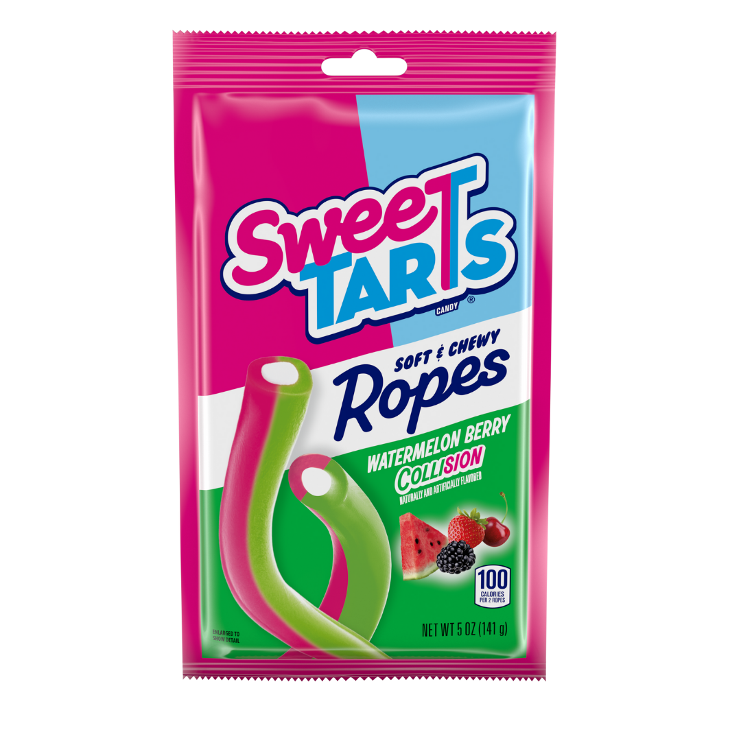 SweeTARTS Ropes Collision Watermelon Berry (5oz)