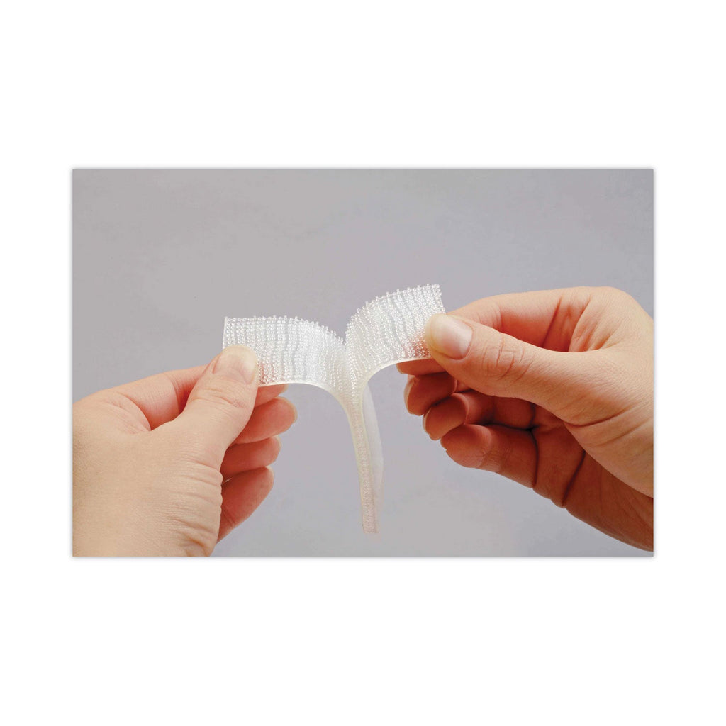 Scotch Extreme Fasteners, 1" x 4 ft, Clear, 2/Pack