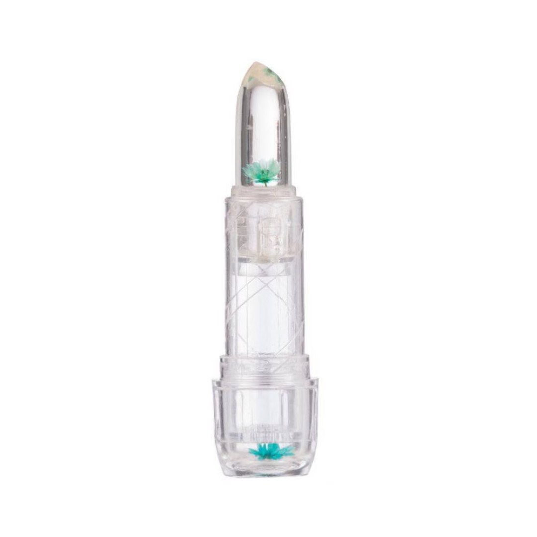 Blossom Crystal Color Changing Lip Balm Turquoise 0.1oz