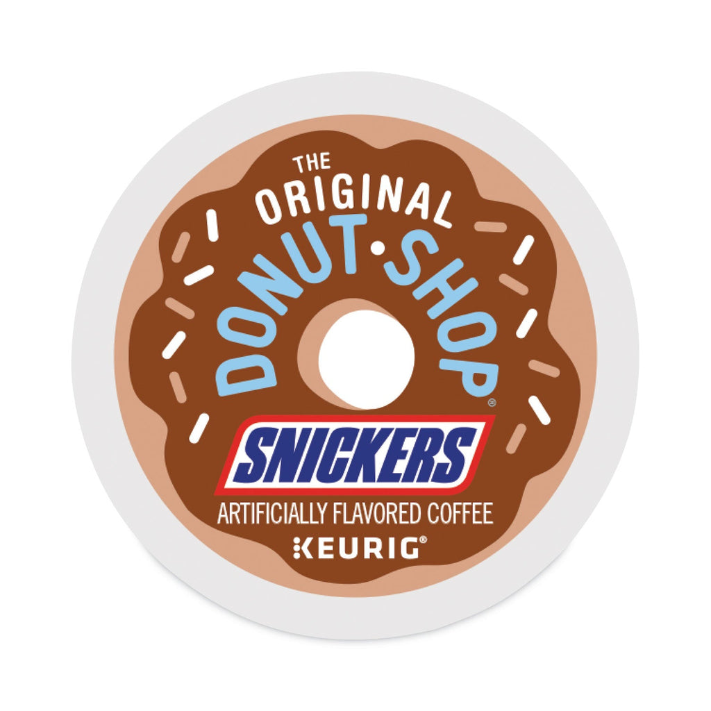 The Original Donut Shop SNICKERS Flavored Coffee K-Cups, 24/Box