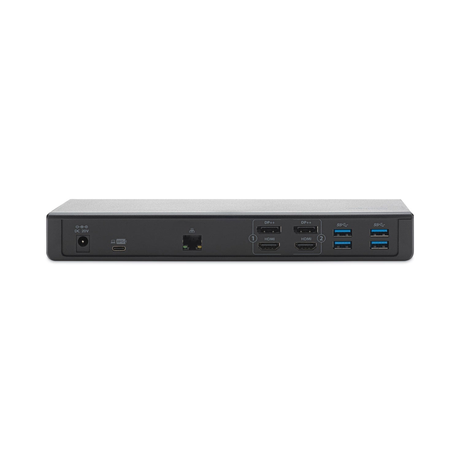 Kensington SD4750P USB-C and USB-A Dual 4K Hybrid Docking Station, Black