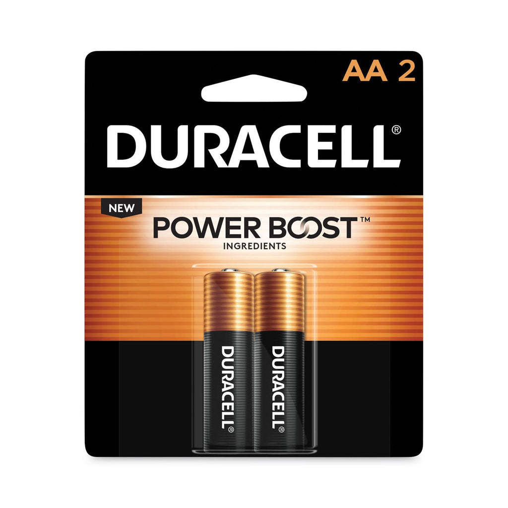 Duracell Power Boost CopperTop Alkaline AA Batteries, 2/Pack