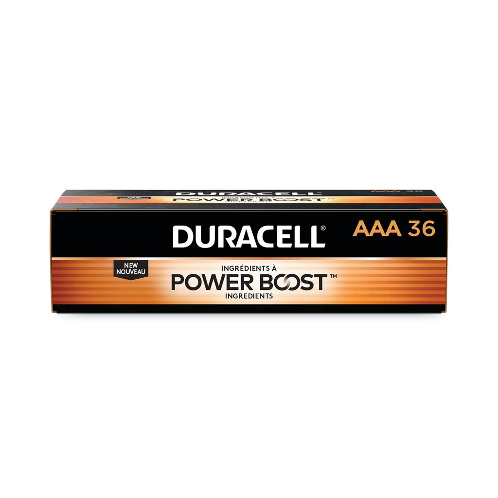 Duracell Power Boost CopperTop Alkaline AAA Batteries, 36/Pack